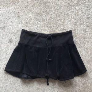 SOLD Authentic Juicy Couture Black Mini Skirt
